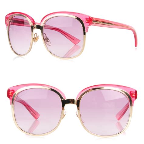 Gucci sunglasses women pink